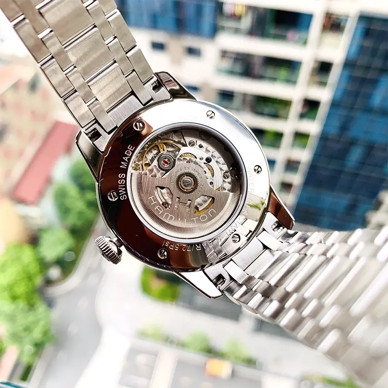 Hamilton American Classic RailRoad Black Dial Men's Watch- H40555131